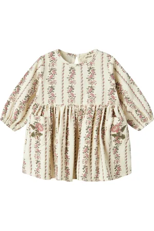 Lil Atelier Nbftala Ls Loose Cord Dress 2707-Ss Lil Cream
