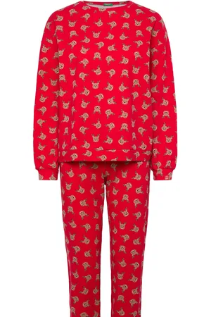 Benetton Pyjama(Sweater+Trous Red