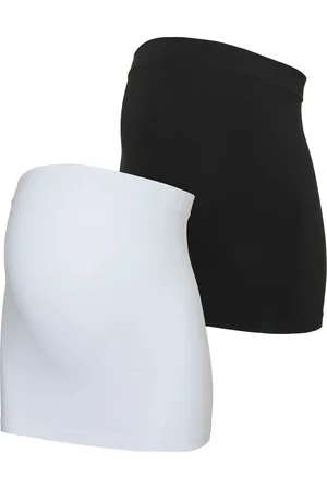 Mama;licious Mlcara Org.cotton Bumpband 2-P A White