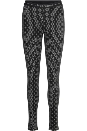 Icebreaker W Mer 260 Vertex Leggings On-Piste Black
