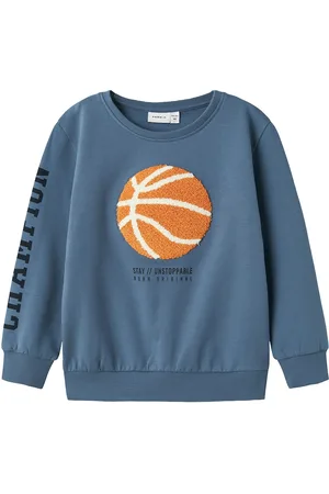 NAME IT Nmmtage Nreg Sweat Bru Blue