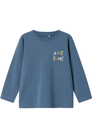 NAME IT Nmmvux Ls Top Blue