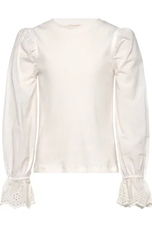 Creamie T-Shirt Ls White
