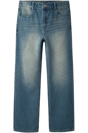 LMTD Nlmkizza Dnm Loose Pant Noos Blue