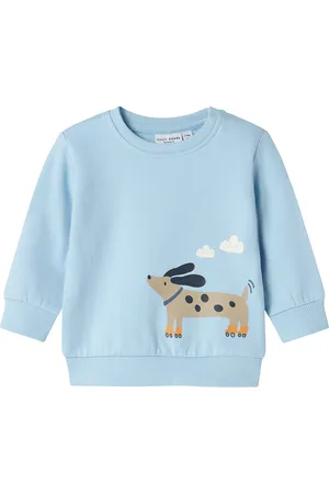 NAME IT Nbmvonne Ls Sweat Box Bru Blue