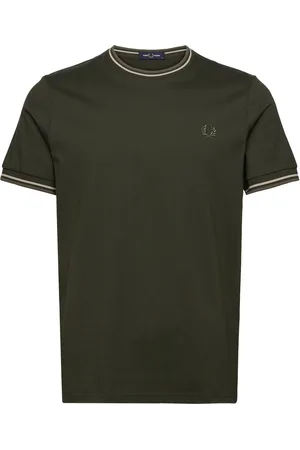 Fred Perry Twin Tipped T-Shirt Green