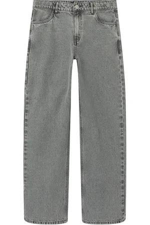 LMTD Nlmkizza Dnm Loose Pant Noos Grey
