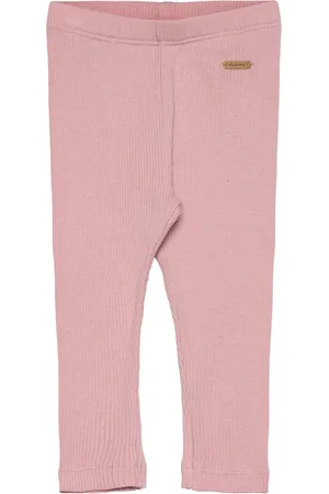 Minymo Leggings Rib Pink