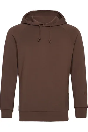 MOS MOSH Gallery Abel Hood Sweat Brown