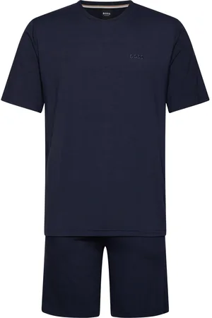HUGO BOSS Bamboo Short Set Navy