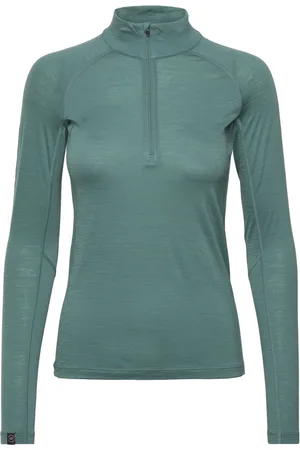 Lundhags Gimmer Merino Lt Ws 1/2 Zip Green