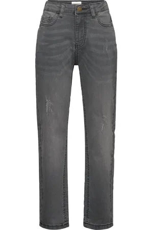 Creamie Jeans Regular Straight Grey