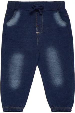 Minymo Pants Sweat Denim Blue