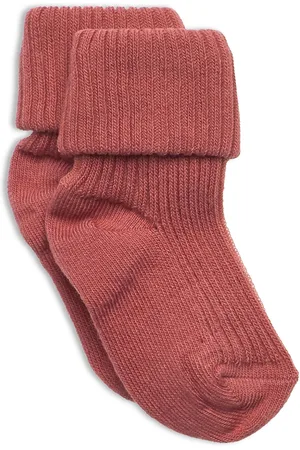 mp Denmark Cotton Rib Baby Socks Pink
