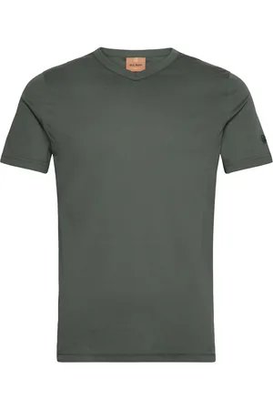 MOS MOSH Gallery Perry Crunch V-Ss Tee Green