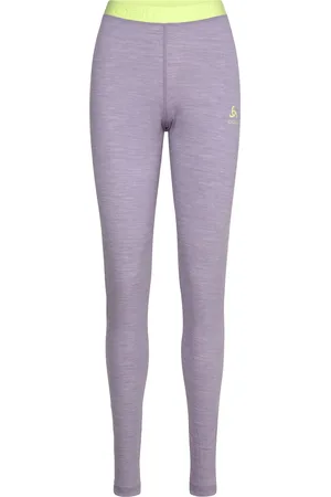 Odlo Bl Bottom Long Natural Performance Pw 150 Purple