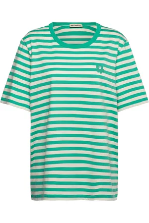 Marimekko Tasaraita Unisex Unikko Ss Green