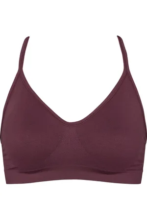 Missya Lucia Bra Top Solid Burgundy
