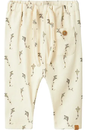 Lil Atelier Nbmgavo Elo Loose Pant Lil Noos Cream