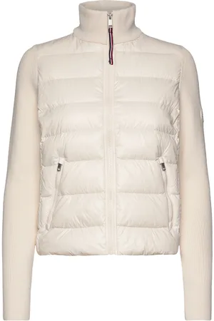 Tommy Hilfiger Lw Down Feminine Gloss Knit Jkt Cream