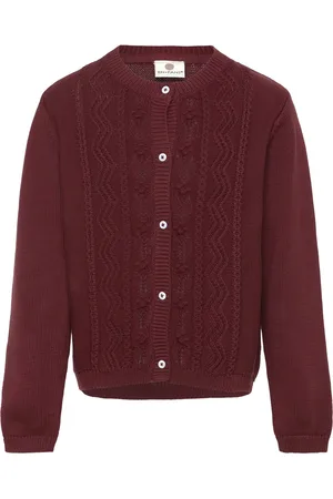 EN FANT Cardigan Knit Burgundy