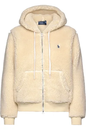 Ralph Lauren Hi Pile Fleece-Lsl-Fuz Cream