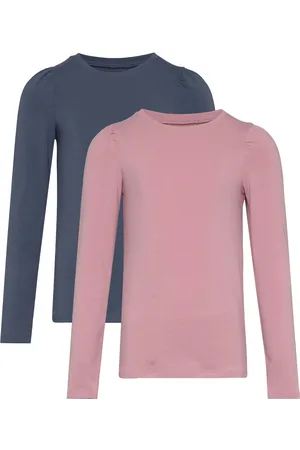 Creamie T-Shirt Ls 2-Pack Pink