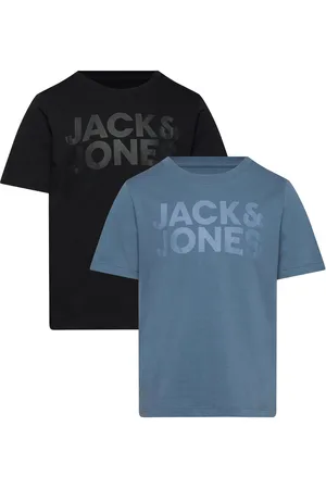 JACK & JONES Jjecorp Logo Tee Ss O-Neck 2Pk Mp Mni Blue Jack & J S