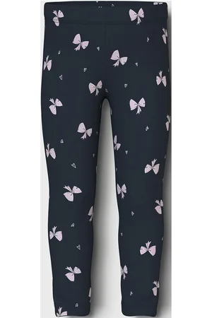 NAME IT Nmfdavina Aop Swe Legging Bru Navy