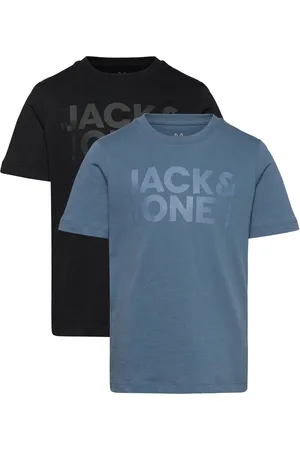 JACK & JONES Jjecorp Logo Tee Ss O-Neck 2Pk Mp Jnr Blue Jack & J S