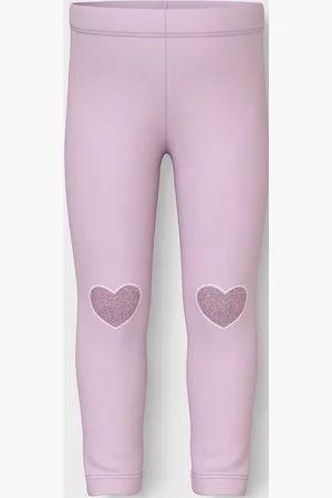 NAME IT Nmfdavina Aop Swe Legging Bru Pink
