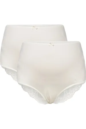 Mama;licious Mlamour Aira Hw Briefs 2-P White
