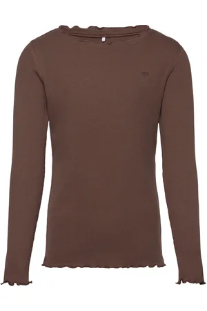 Sofie Schnoor Finjask T-Shirt Long Sleeve Brown