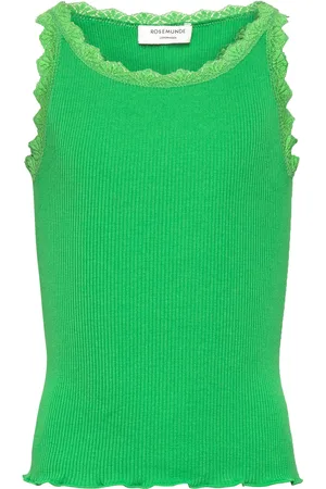 Rosemunde Rkbeatha Sl Top W/ Lace Green