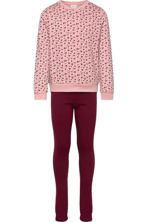 NAME IT Nmfoliana Sweat Set Bru Pink
