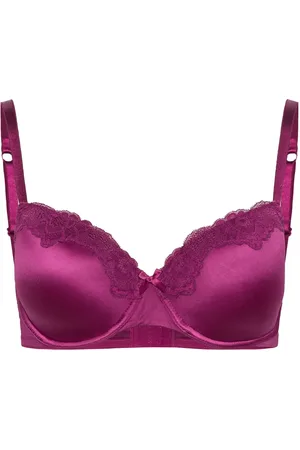 Hunkemöller Lace & Shine Padded Underwired Bra Purple