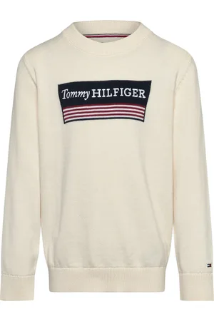 Tommy Hilfiger Monotype 1985 Reg Sweater Cream