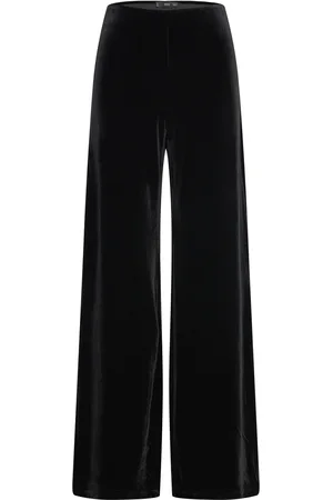 MANGO Velvet Wideleg Trousers