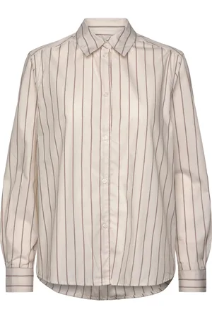 Mads Norgaard Yarpo Crane Shirt Beige