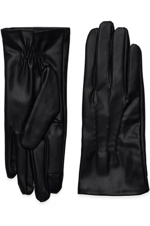 MANGO Gloves With Gathered Detail