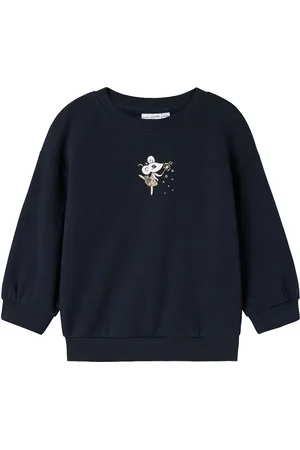 NAME IT Nmfvalona Ls Long Rlx Sweat Bru Navy