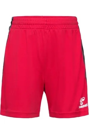 Hummel Hmlauthentic Pl Shorts Kids Red