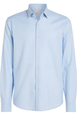 Calvin Klein Tonal Structure Slim Shirt Blue