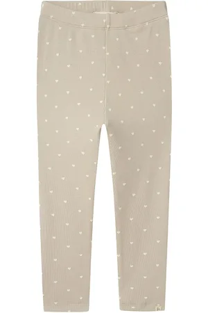 Lil Atelier Nmfgago Slim Legging Lil Noos Beige