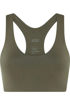 GIRLFRIEND COLLECTIVE Float Lola Bra Khaki
