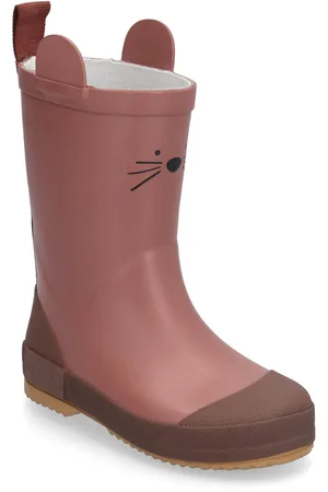 Nuuroo Anton Animal Rubber Boots Pink