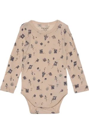 CeLaVi Body Ls - Aop Beige