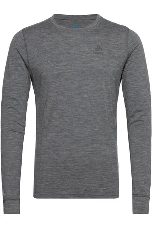 Odlo Bl Top Crew Neck L/S Merino 200 Grey