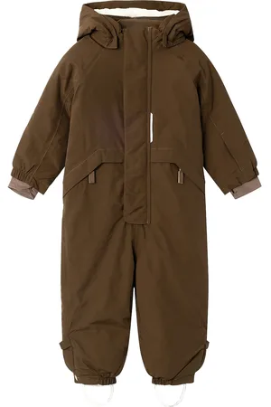 Lil Atelier Nmnlastorm Snowsuit Fo Lil Brown