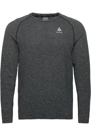 Odlo Essential Seamless T-Shirt Crew Neck L/S Grey